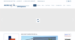 Desktop Screenshot of mercatorgps.com